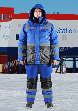 Костюм рабочий мужской арт. Р-02-72-ГР