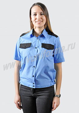 Рубашка для охранника кор.рукав женская